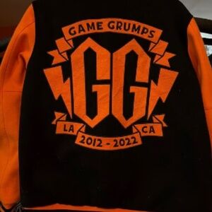 Game Grumps 10th Anniversary Varsity Jacket Medium
